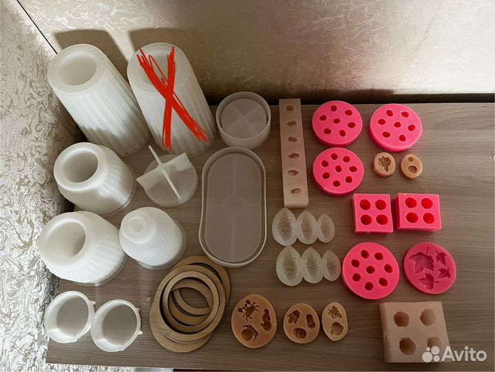 Молд для эпоксидной смолы, гипса, мыла, свечей