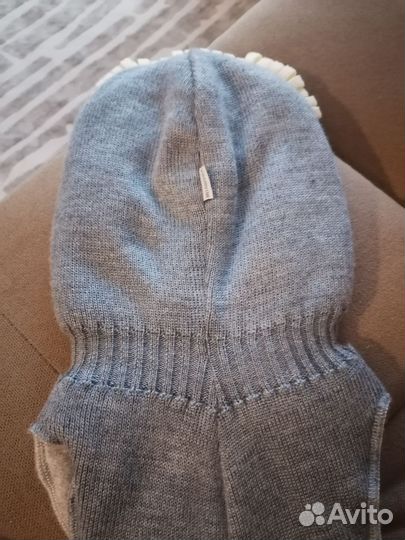 Шапка шлем новая 2-3 года 44-46