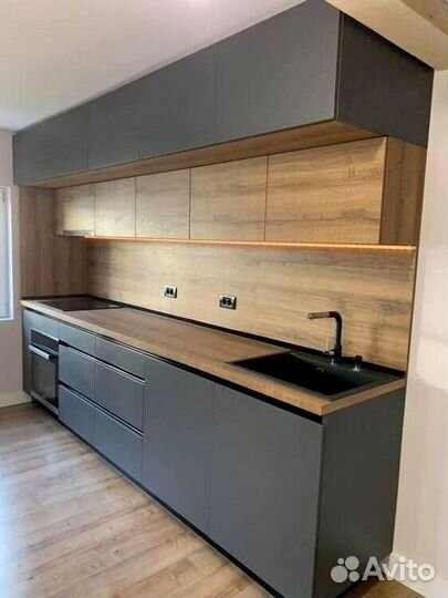 Кухня по индивидуальному проекту доставка и сборка