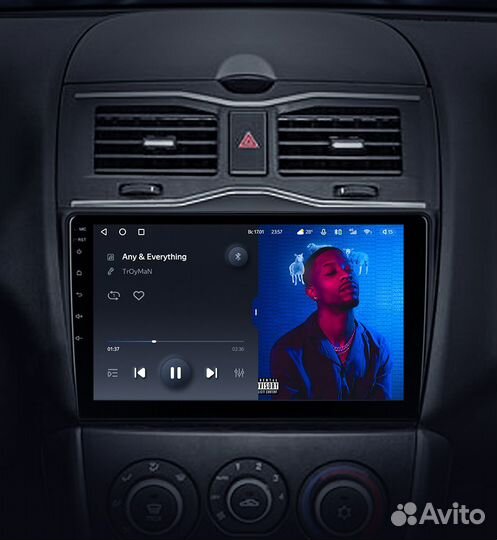 Магнитола Teyes X1 WiFi 2/32 на LADA Granta