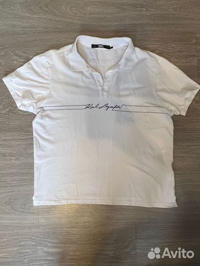 Поло мужское karl lagerfeld