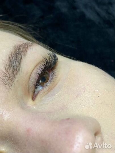 Наращивание ресниц на дому