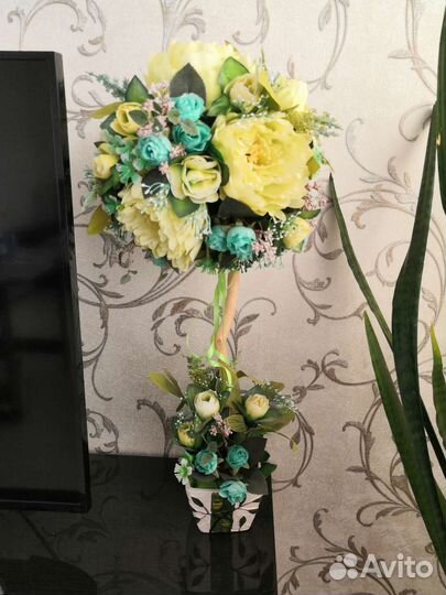 Цветочная композиция «Пионы»