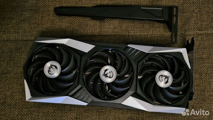 Видеокарта MSI AMD Radeon RX 6750 XT gaming X trio