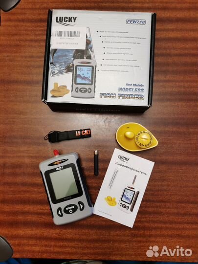 Эхолот беспроводной fish finder lucky FFW718
