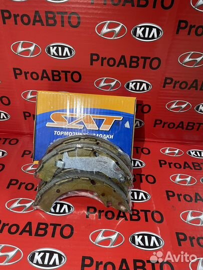 Тормозные колодки задние на solaris-2 киа рио-4