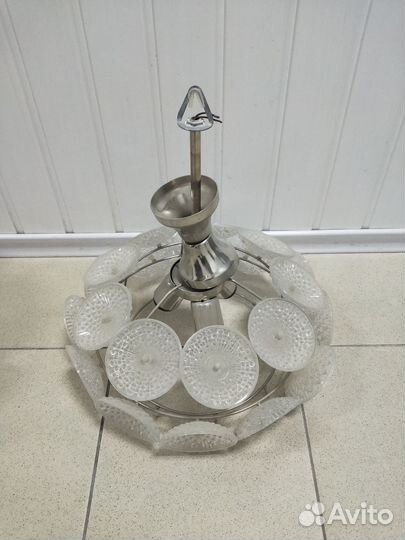 Люстра хрустальная одуванчик СССР