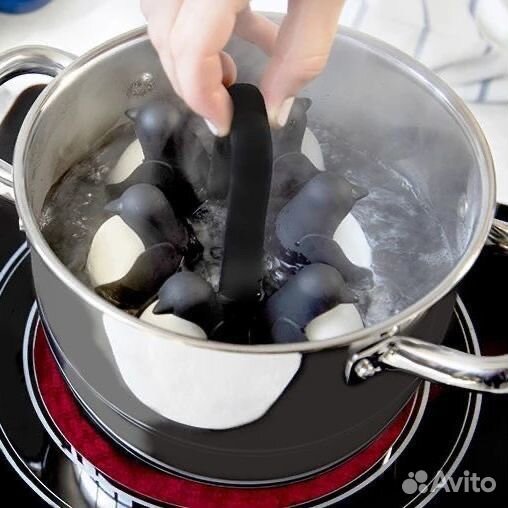 Подставка для яиц пингвины