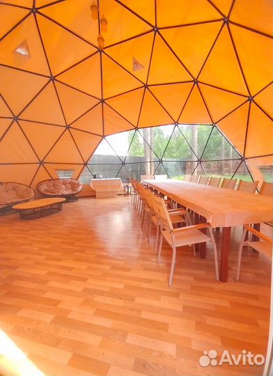 Аренда беседки с большой территорией