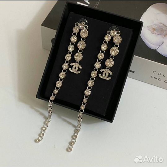 Серьги Chanel Золото