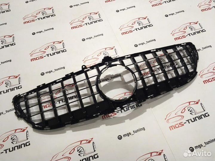 Решетка Mercedes CLS Black W218 GT 14-18 (Б/З)