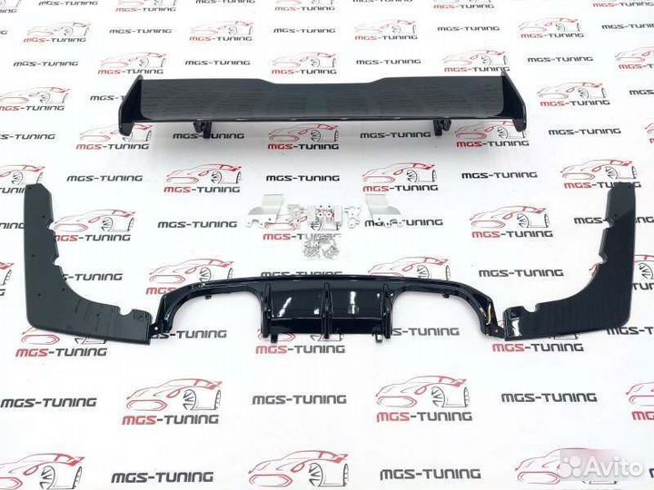 Диффузор M-Performance + спойлер GTS BMW M3 F80