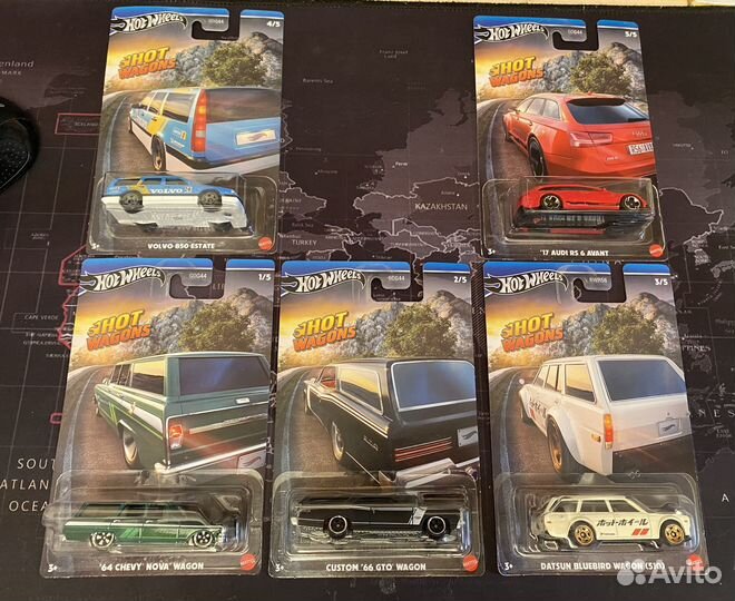 Hot wheels спец серия Hot Wagons