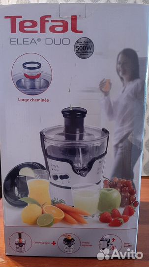 Соковыжималка Tefal ZN 355c - нержавеющая металл