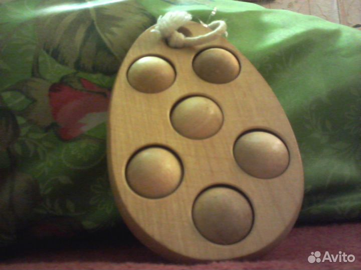 Массажёр деревянный