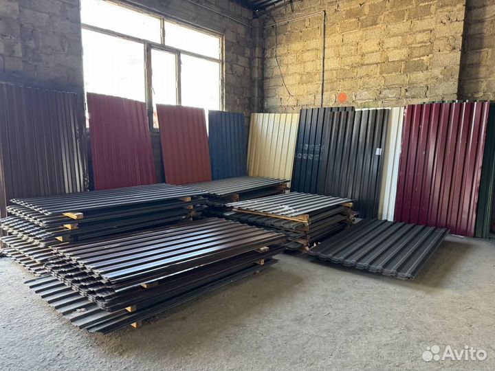 Профнастил на кровлю и заборы