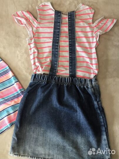 Сарафан и две маечки,рост от 128