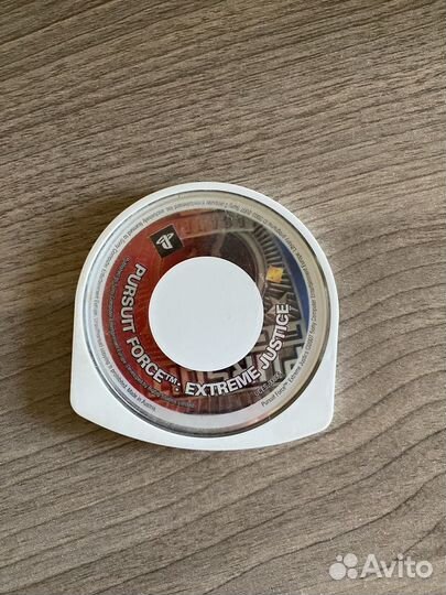 Игра для psp pursuit force extreme justice