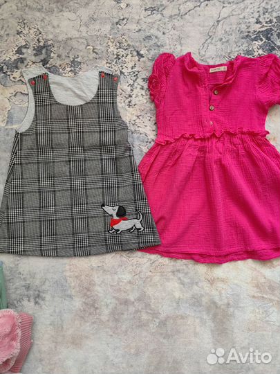 Детские вещи пакетом 104 и 110