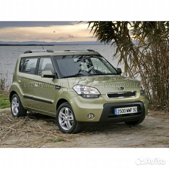 Стекло для фары Kia Soul (2008-2011) Левое