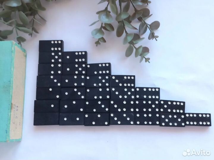 Домино СССР фабрика Красная звезда 1964