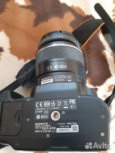 Зеркальный фотоаппарат sony dslr-A230 +2 акб