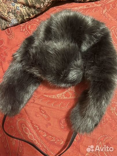 Шапка ушанка из искусственного мех Banana Republic