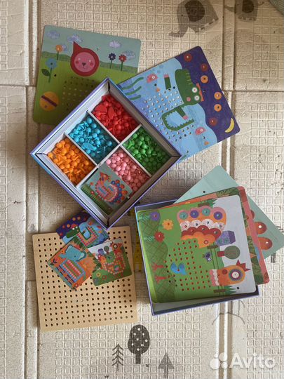 Набор для творчества djeco Мозаика. Животные