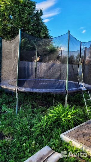 Детский батут с сеткой бу