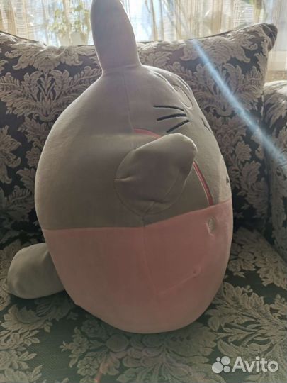 Мягкая игрушка заяц 44 см