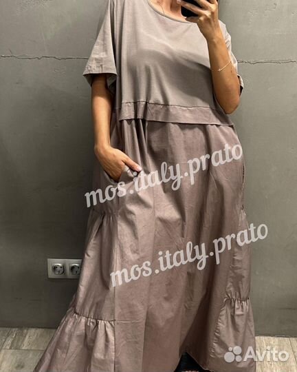 Платье женское батист Италия большие размеры