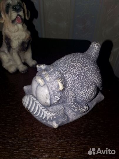 Фигурки кот собака