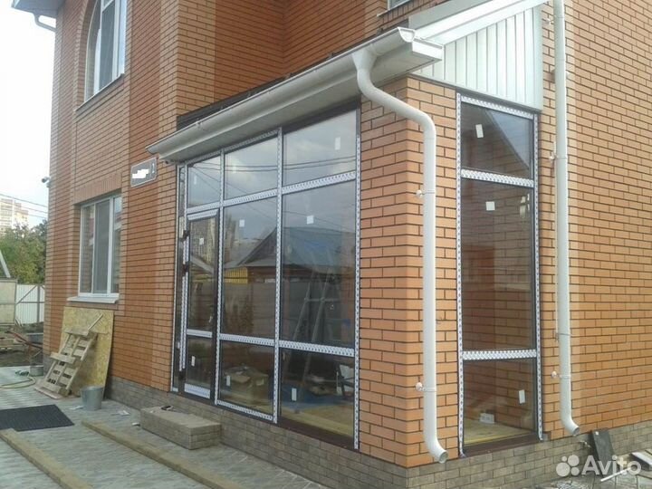 Входная группа - Остекление крыльца