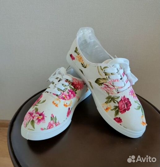 Слипоны женские текстиль 36 размер Новые