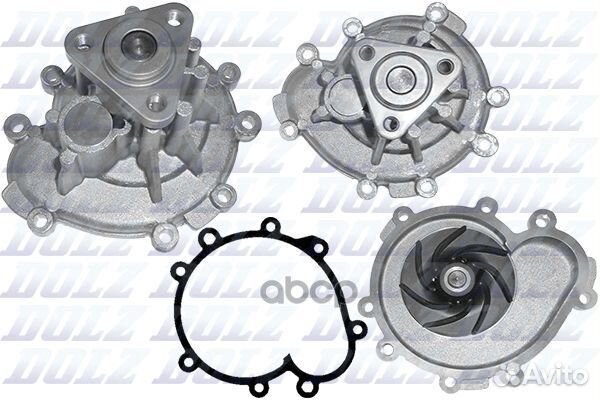 Насос водяной porsche cayenne 02-10 4.5