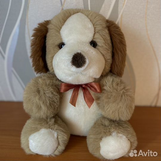 Игрушка плюшевая собака