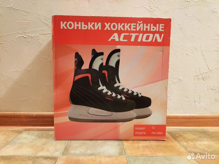 Коньки детские 34