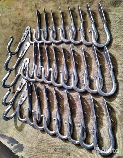 Крючки кованные 4 шт
