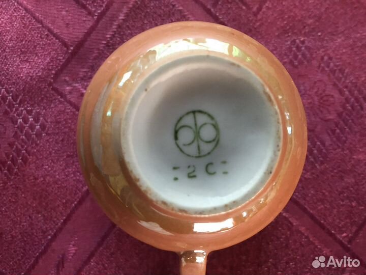 Кофейный сервиз фарфор СССР