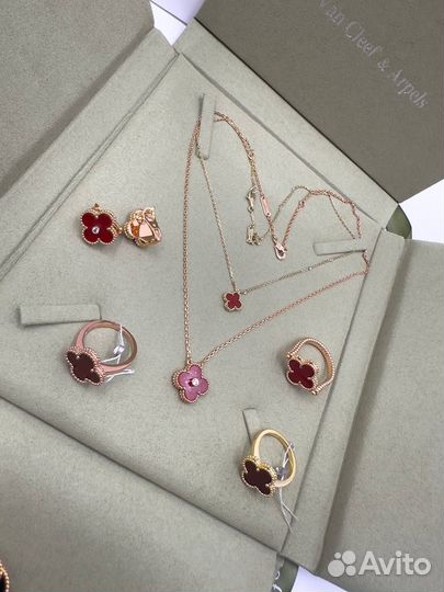 Серьги,браслет,кулон,кольцо,брошь Van Cleef