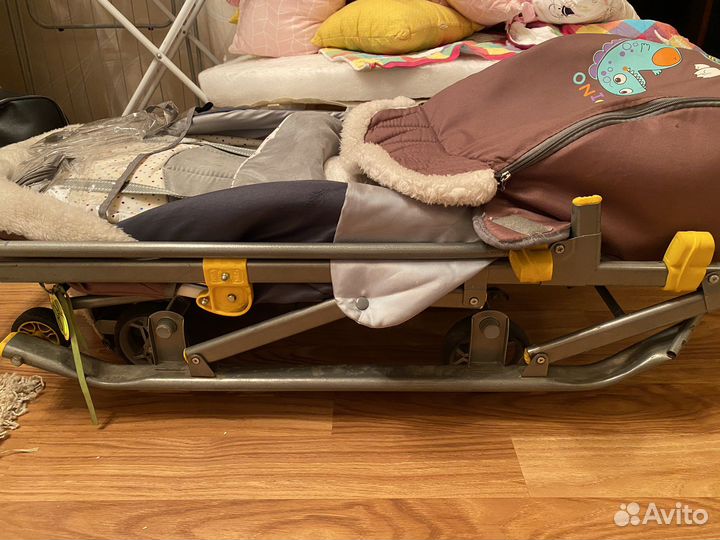 Коляска санки