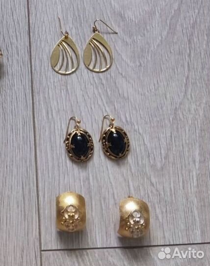 Серьги чехословакия