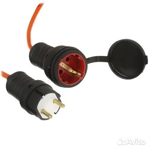 Новый удлинитель на органайзере, 20м. 2х1,5