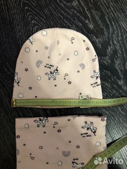 Шапка и снуд для девочки