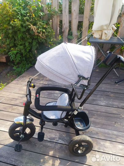 Велосипед 3х колёсный с родительской ручкой