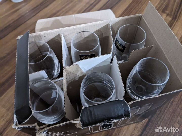 Новый набор рюмок bohemia Чехия