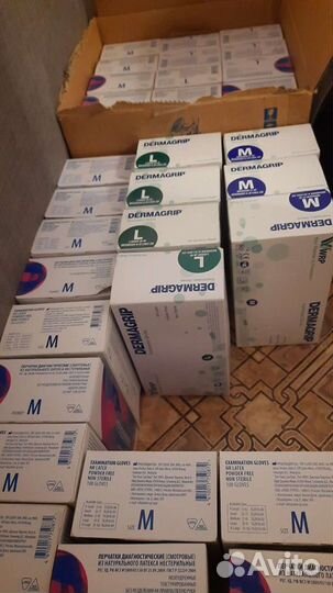 Перчатки, латекс