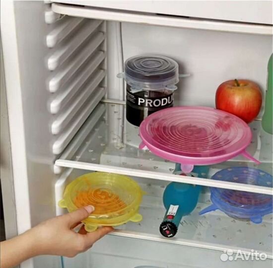 Зажимы для пакетов на кухню и силиконовые крышки