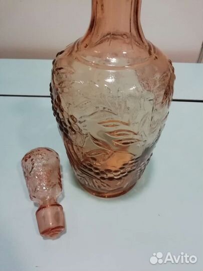 Графин рябина стекло СССР