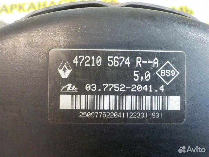 Усилитель тормозов вакуумный Renault Logan I 2005